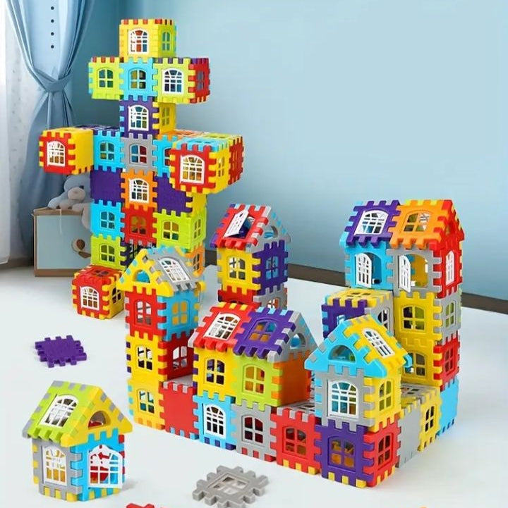 House building blocks for kids